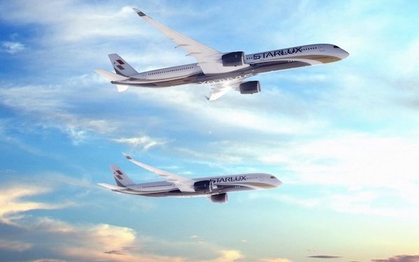 17 A350 XWB aircraft ordered by STARLUX Airlines for long-haul services