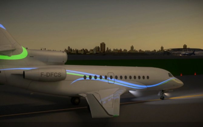 Aircelle Electro-Luminescent Displays Make Bizjets Glow
