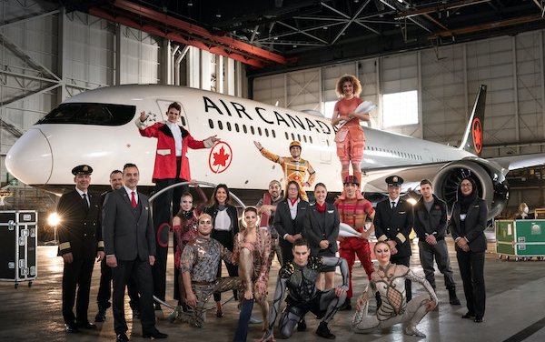 Air Canada becomes Official Airline of Cirque du Soleil 