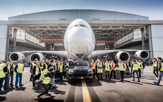 Air France and Porsche GB set a new Guinness World Records title
