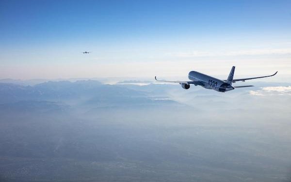 Airbus & partners demonstrate how sharing the skies can save airlines fuel and reduce CO2 emissions