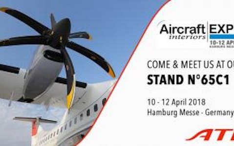 ATR will showcase new In-Flight Entertainment system and new seats at Aircraft Interiors Expo