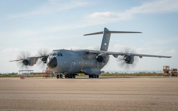 Belgian Air Force took delivery of its first A400M