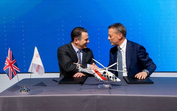 Bristow signs new AW189 framework agreement including firm orders for 10 AW189 helicopters