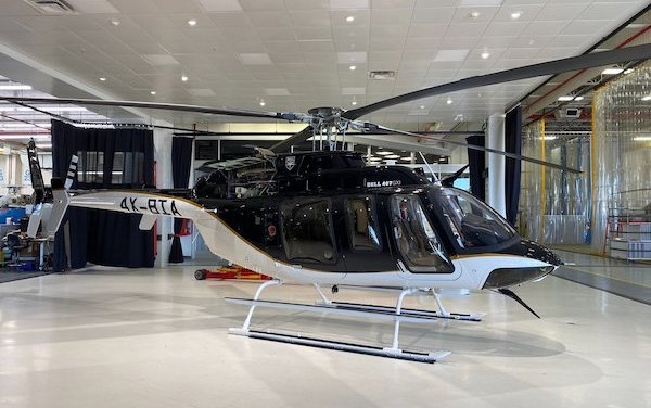First Bell 407GXi to be based in Israel delivered