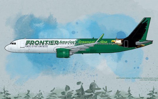 Frontier Airlines selects Pratt & Whitney GTF Engines to power 134 Airbus A320neo Family Aircraft
