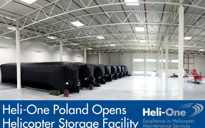 Heli-One Poland opens helicopter storage facility