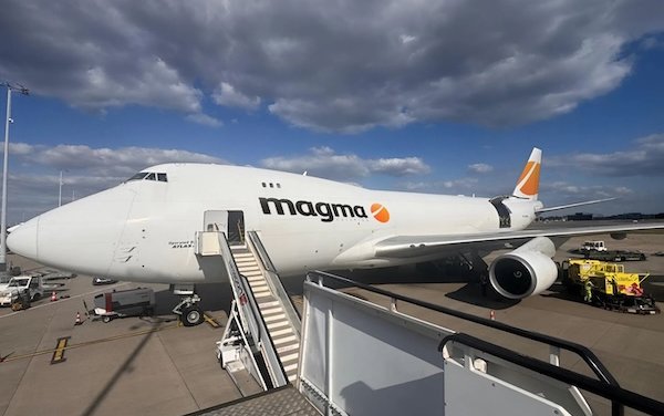 Magma Aviation introduces a new aircraft to its growing B747F fleet