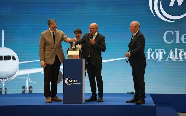 MTU opens its new MRO facility in Serbia