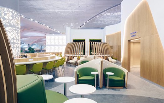 New SkyTeam lounge in Istanbul designed by Brandimage 