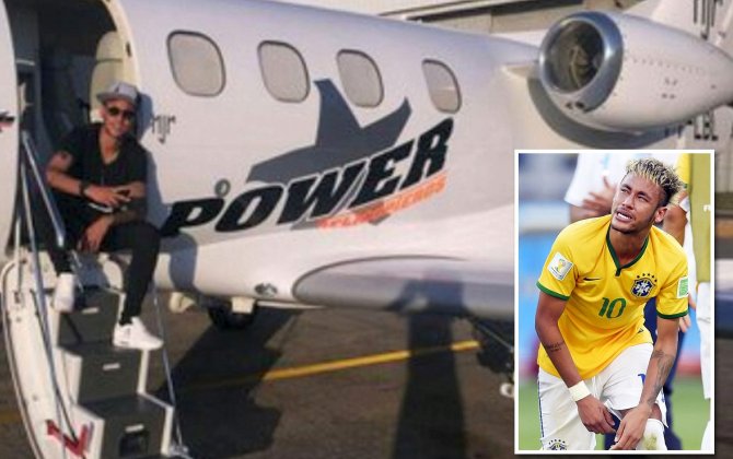 Neymar's 'private jet to be SEIZED' as Brazilian court orders &pound;33m worth of Barca star's assets to be frozen