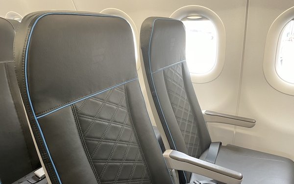 North American debut of Recaro Aircraft Seating SL3710 seat on Frontier Airlines A320neo aircraft