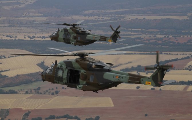 Spanish Army Takes Receipt of First NH90s