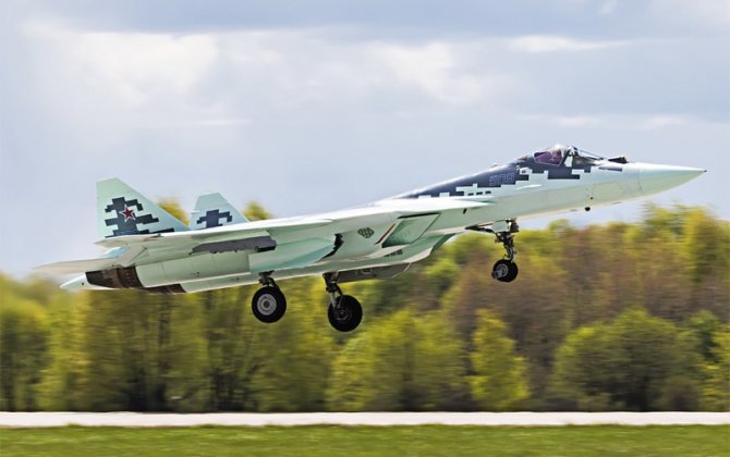 The 9th prototype of the PAK FA flew into the air