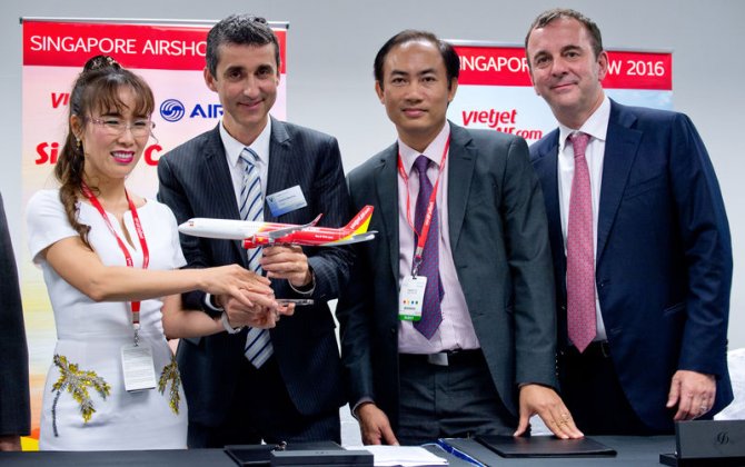 Vietjet and Airbus to establish A320 Flight & Maintenance Training Services in Ho Chi Minh